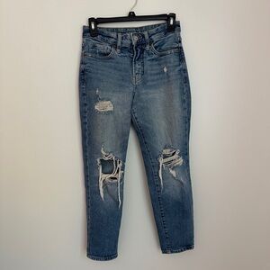 Old Navy Distressed Ankle Jeans - Blue